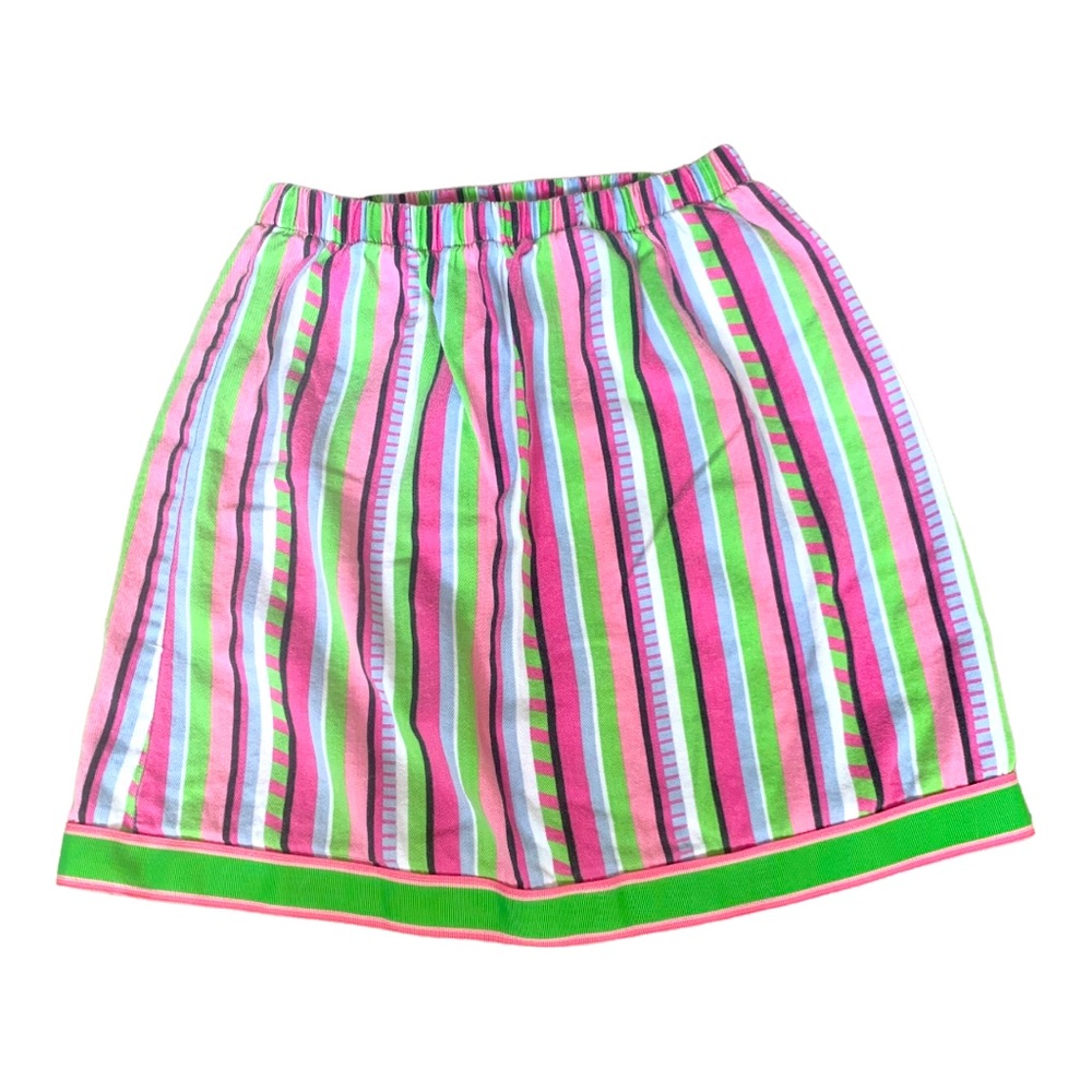 CHEZ AMI by PATSY AIKEN Vintage Boutique Preppy Striped Skort - Size 7